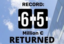Record Housers: 65 Milion returned