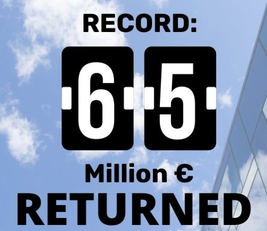 Record Housers: 65 Milion returned